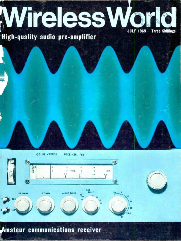 Wireless World 1969 07 | PDF | Amplifier | Vacuum Tube