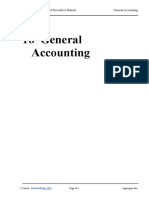 Accounting Policies and Procedures Manual General Accounting