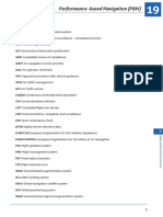 Performance - Based Navigation (PBN) : Abbreviations