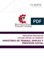 MINISTERIO DE TRABAJO 