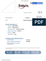 Consultar Puntaje Del Sisbén IV (4) DNP 2021 y Certificado