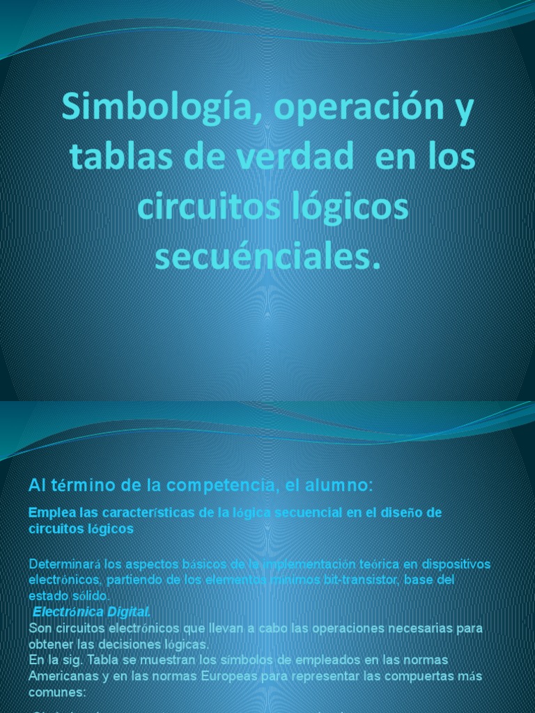 Simbologia Operacion y Tablas de Verdad PDF Expresiones lógicas