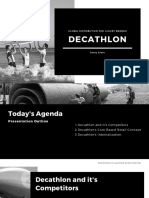 Global Distribution Strategy: Decathlon's Core-Based Retail Concept