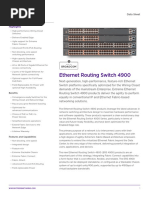 Ethernet Routing Switch 4900: Highlights