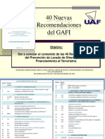 40 Recomendaciones GAFI