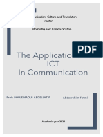 The Application of ICT in Communication