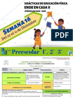 1°, 2° y 3° Preescolar EF Semana 16-LEF Antonio Preza