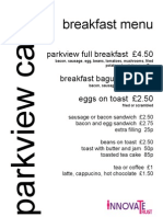 PV Breakfast Menu Feb 2011
