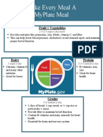 Make Every Meal A Myplate Meal