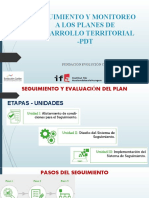 CTP - Tema 3 - Alistamiento y Monitoreo A Los Planes de Desarrollo Territorial (PDT)