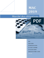 Marche Des Obligations Rapport