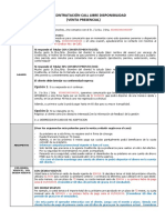 Speech Contratación Call LD Venta Presencial - Periodo de Emergencia