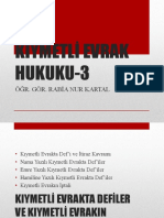 Kiymetli Evrak Hukuku 3 Slides PDF