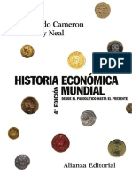 Historia Económica Mundial. Del Paleolítico Hasta El Presente - Cameron y Neal