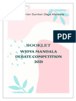Booklet WMDC - 2021 - Tingkat - Universitas - Ina