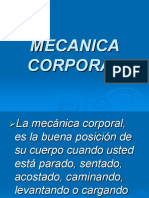 Mecanica Corporal