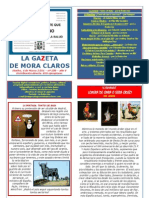 La Gazeta de Mora Claros nº 109 - 04032011