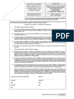 F09 - Manufacturer's Declaration of Commitment and Undertaking - Agent (Issue 2 Rev.2)