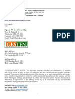 2018-10.18 10.35AM Email Bolz To Gheston W. Payoff $2,350,694.40, As of