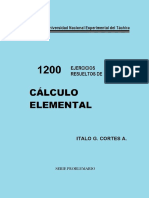 1200 Ejercicios Resueltos de Cálculo Elemental, 2002 - Italo Gonzalo Cortés Alfaro