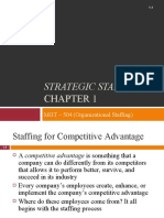 Strategic Staffing for Competitive Advantage