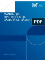 Manual de Operacoes Da Camara de Cambio B3 - 20200511