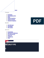 Neurotype 3: Neurotyping System