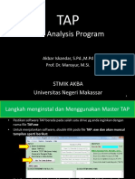 Panduan Aplikasi TAP Bagi Pemula