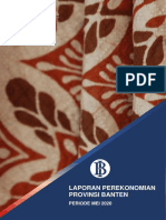 Laporan Perekonomian Provinsi Banten Mei 2020