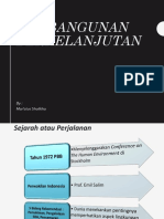 (Pert. 12)Pembangunan Berkelanjutan