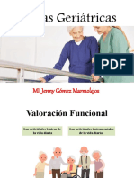 Exposicion Escalas Geriatricas para saber mas