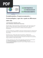 17 09 2020 AULA 5 GEOPROCESSAMENTO E TECNOLOGIA DA INFORMAÇÃO