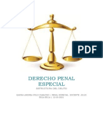 Derecho penal especial: Estructura del delito