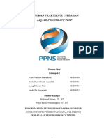 Laporan Pendahuluan Liquid Penetrant Test