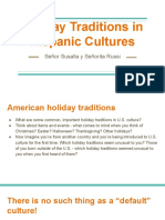 Holiday Traditions in Hispanic Countries