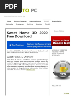 Sweet Home 3D 2020 Manual