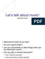 Advanced Speaking Lesson Plan About Music Role Plays Drama and Improvisation Activities 123997