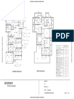 Residence: Ground Floor Plan First Floor Plan