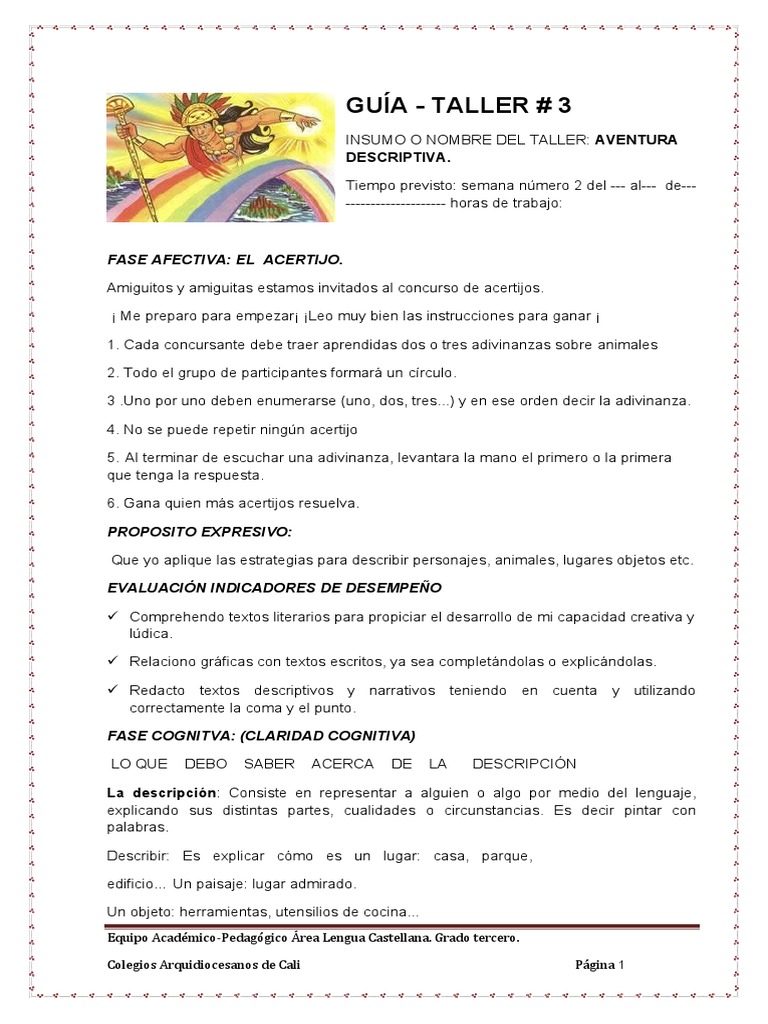 5 Hermanas Estan Ocupadas En Una Habitacion Acertijo Modulo Español 3 Ok | PDF | Idiomas