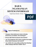 Bab 8 Melindungi Sistem Informasi