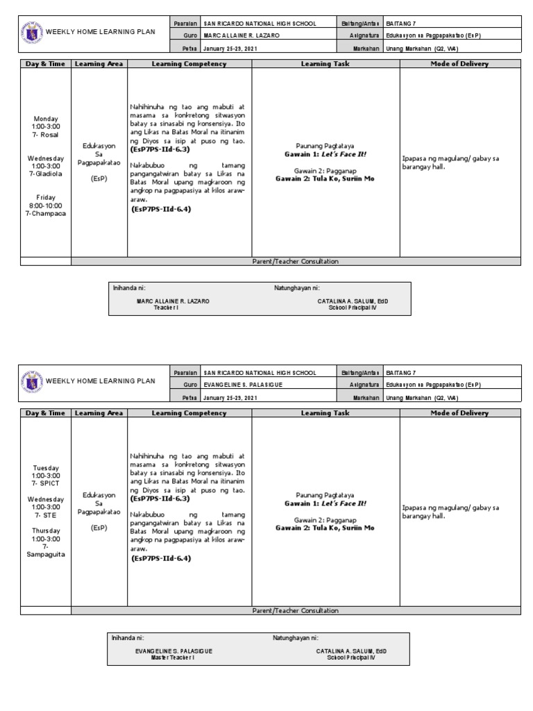 WHLP - Week 9 | PDF