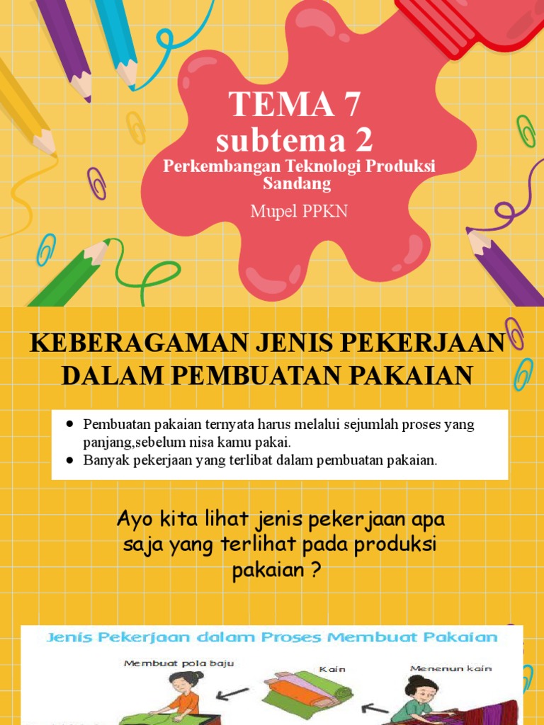 Profesi Yang Membuat Pola Pakaian Adalah Studi Indonesia