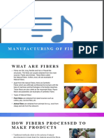 Manufacturing of Fibres 