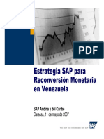Estrategia - Reconversión Monetaria SAP