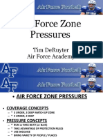 Air Force Academy Zone Pressures