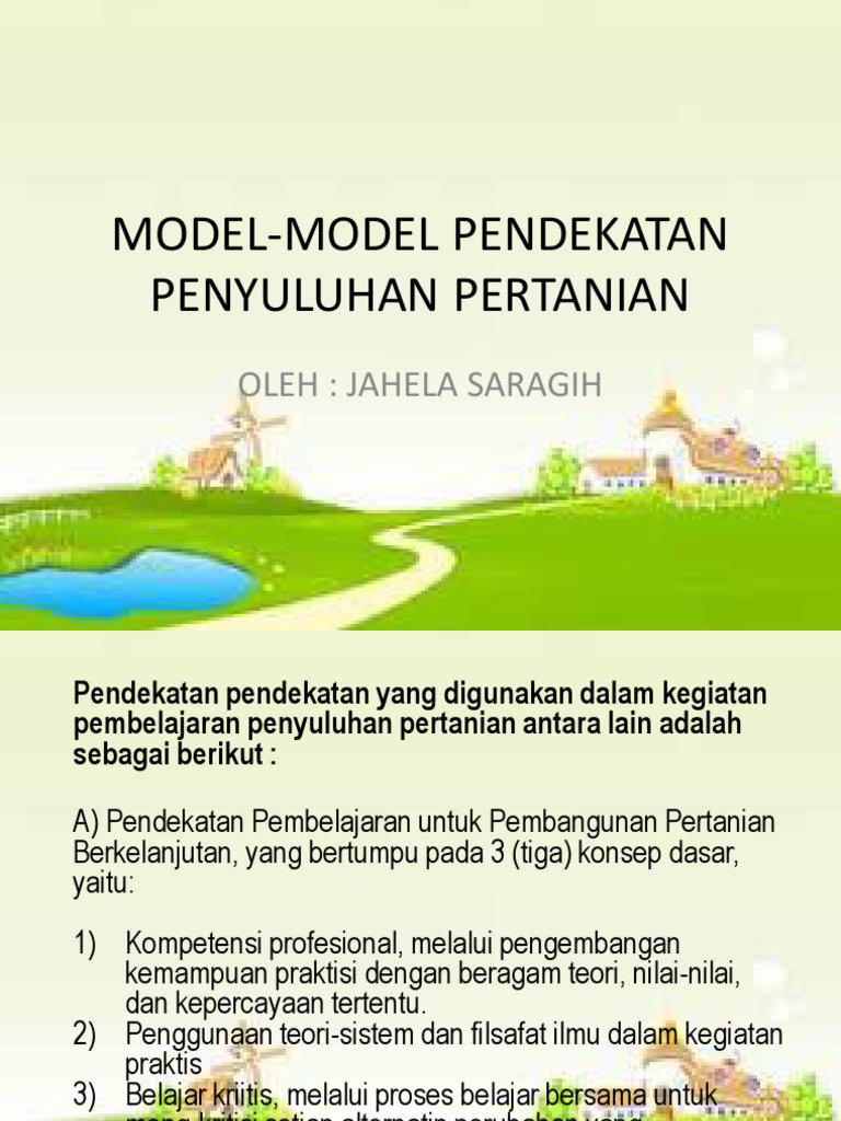model-model-pendekatan-penyuluhan-pertanian-pdf