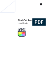 Final Cut Pro 10.5.1 User Manual