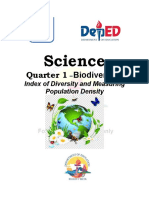 9 Quarter 1 Module 9-Biodiversity-Index-of-Diversity-and-Population-Density