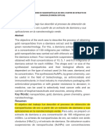 Pcti 179. Síntesis Verde de Nanopartículas de Oro A Partir de Extracto de Damiana (Turnera Diffusa)