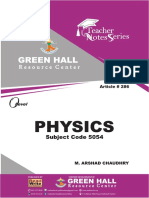 Physics O Level Revision Notes